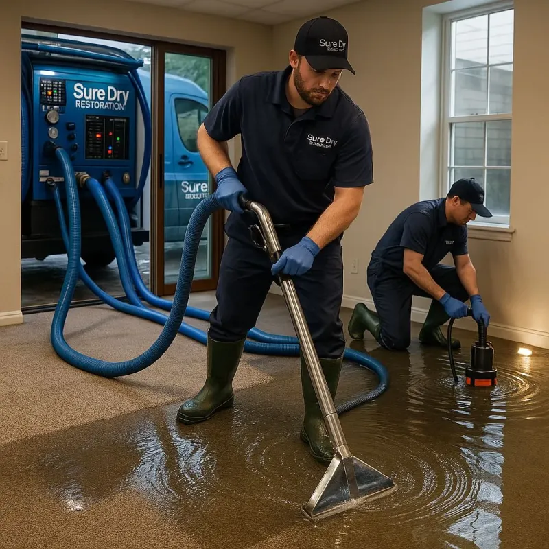 Water Extraction and Removal process in Shelbyville, MO